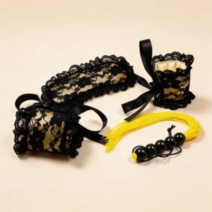 Luxury Lace BDSM Pleasure Kit – 5 Piece Sensory Play Set