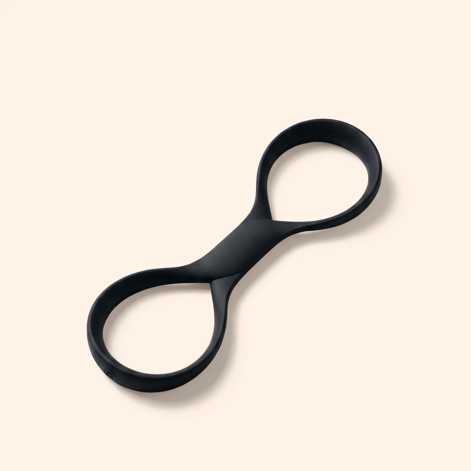 Knotty Dual Ring Silicone Cock Ring – Flexible Performance Support Ring