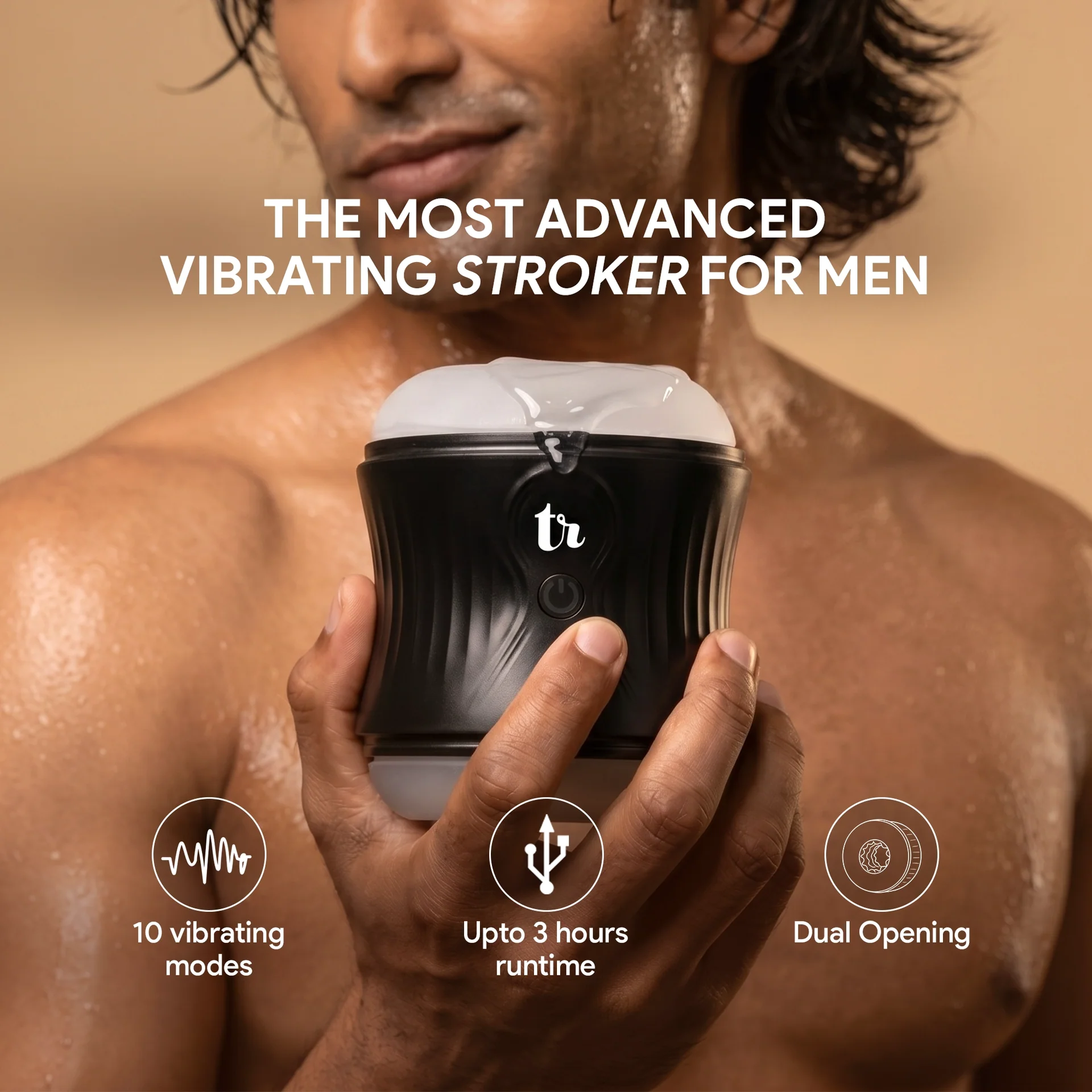 Moanster Pro Rechargeable Automatic Male Masturbator – Smart Silicone Stroker - Image 2
