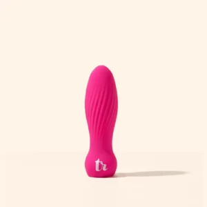Storm Pink Rechargeable Silicone Bullet Vibrator – Mini Waterproof Personal Massager