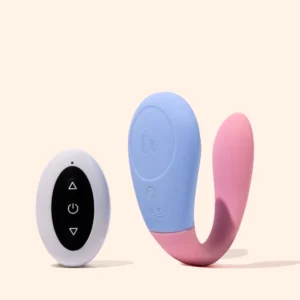 TR Dual Stimulation Rechargeable Couples Massager with Wireless Remote