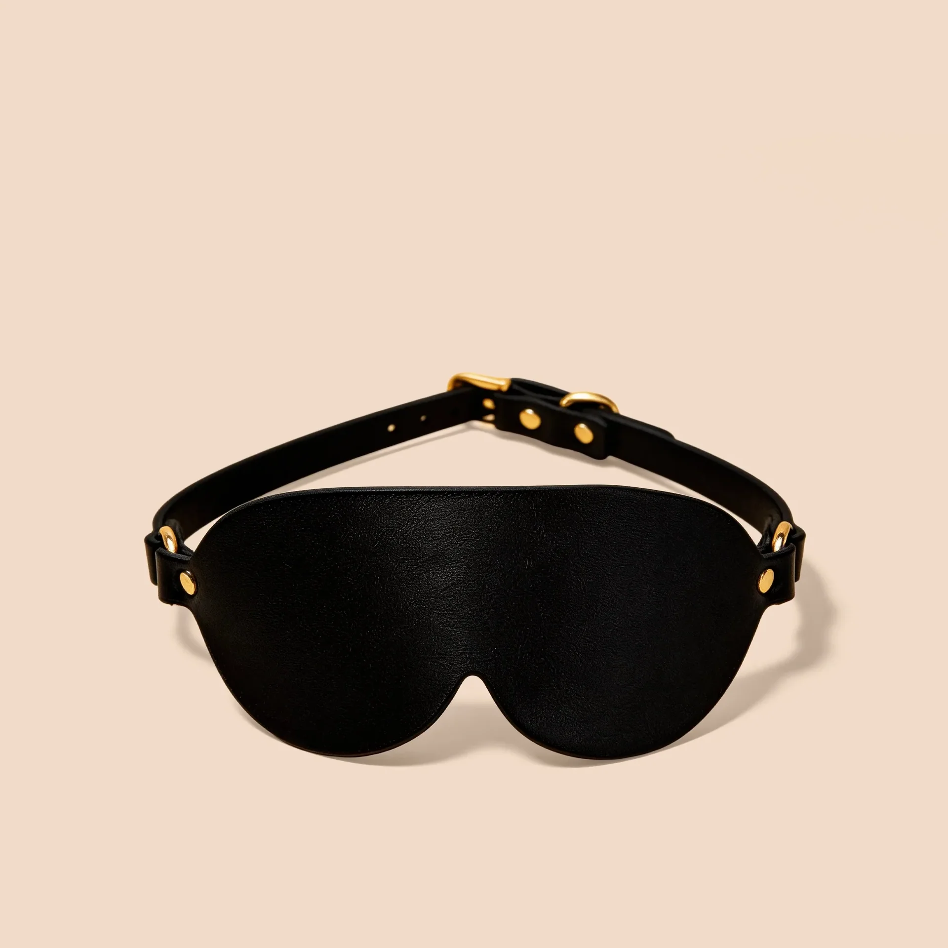 Premium Adjustable Faux Leather Blindfold - Image 4
